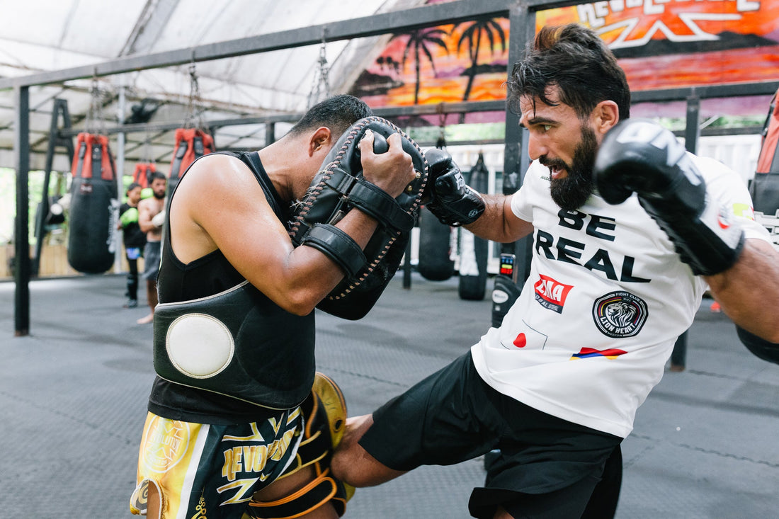 Marat Grigorian training at Revolution Muay Thai Phuket