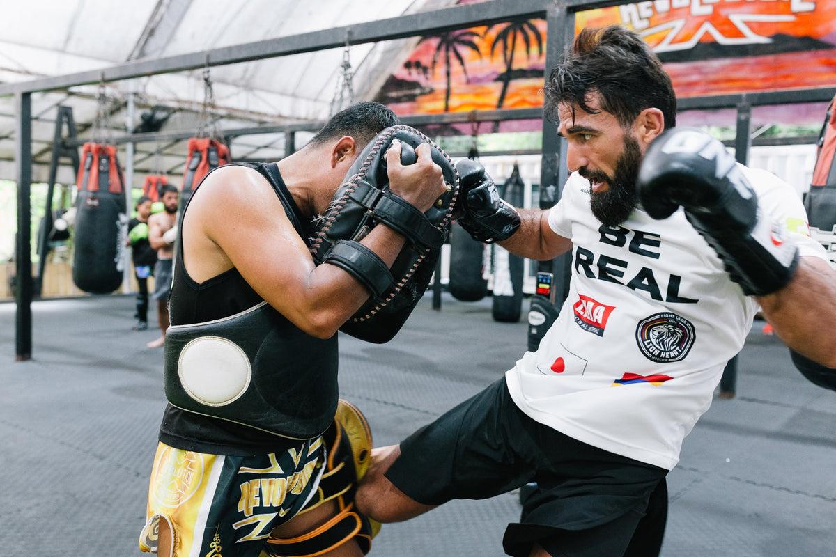 Marat Grigorian training at Revolution Muay Thai Phuket